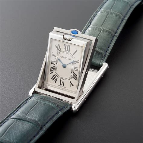 montre cartier basculante|cartier basculante price.